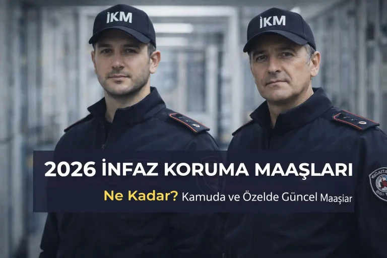 2026 İnfaz Koruma Memuru Maaşları Ne Kadar?