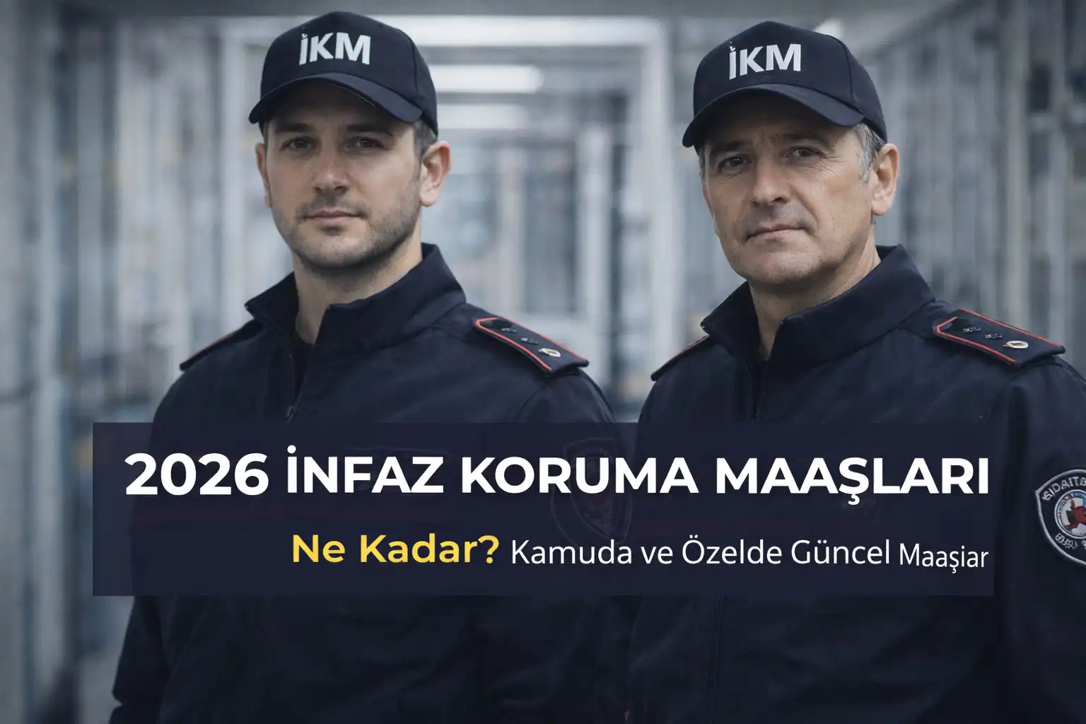 2026 İnfaz Koruma Memuru Maaşlar