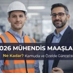 2026 Mühendis Maaşları Ne Kadar? Kamuda ve Özelde Güncel Maaşlar