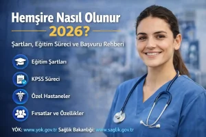 Hemşire Nasıl Olunur 2026? Şartları ve Başvuru Rehberi