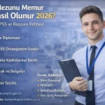 Lise Mezunu Memur Nasıl Olunur 2026?