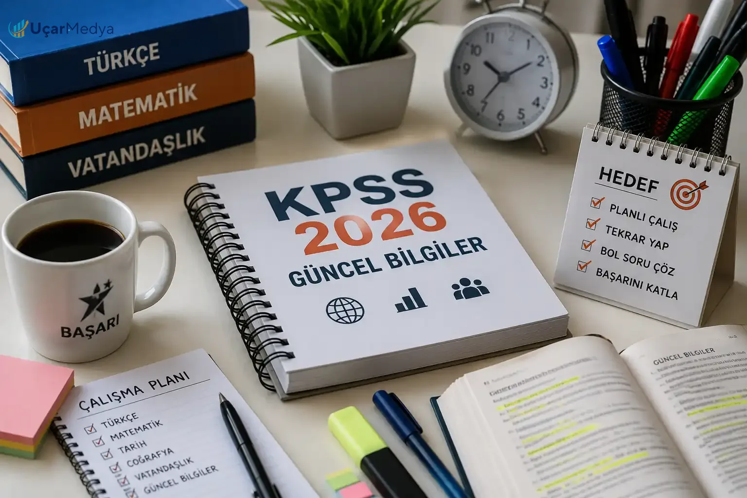 KPSS Güncel Bilgiler 2026 KPSS güncel bilgiler 2026 çalışma masası ve sınav hazırlık notları
